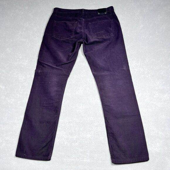 J BRAND Pants Mens Size 33 Purple Kane Slim Straight Leg Cotton Stretch Jeans - Picture 7 of 12